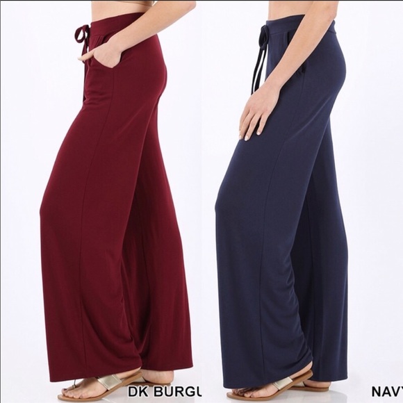 NAVY BLUE Comfy lounge pants trousers S-XL - Picture 3 of 3